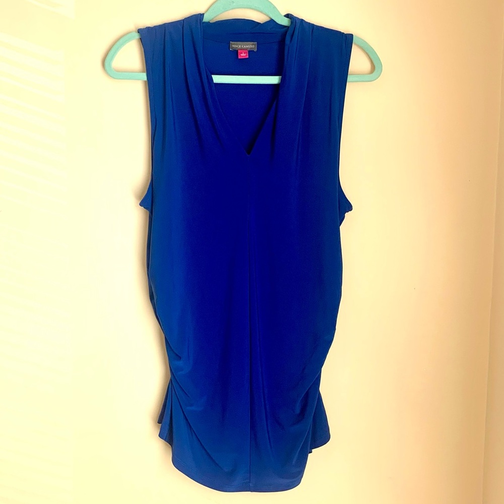 Vince Camuto Royal Blue Top Sz L